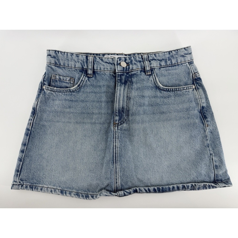 Women's Zara Denim Jean Skirt Size Medium